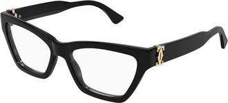 Cartier Signature C Optical Frame - Dames - Brillen - Zwart - 56 MM - Accessoires