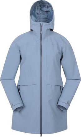 Mountain Warehouse April Longline Waterproof Jacket in Blue at Nordstrom, Size 12