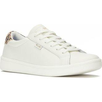 Keds Ace II Sneaker in White/Tan at Nordstrom, Size 6.5