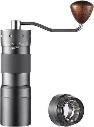 No Brand Macinacaff&egrave; Manuale Portatile In Acciaio Inox, Macinacaff&egrave; Manuale Con Impostazione Regolabile Per Espresso, Macinacaff&egrave; Manuale Silenzioso