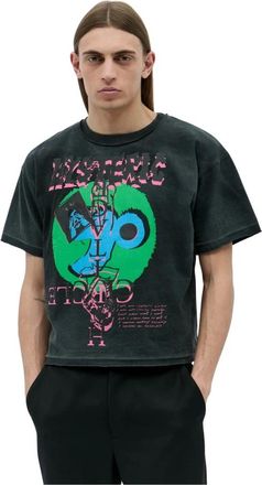 Hysteric Glamour Punk T-shirt met korte mouwen - Heren - T-shirts - Zwart - M - Katoen - Tops