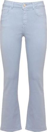 Marella Jeans, Dames, Blauw, S, Katoen, Emme Broek