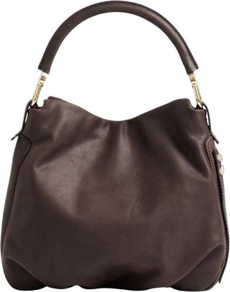 Borbonese Hobo S - - Bags - Donna - Marrone - ONE SIZE