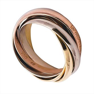 Cartier Yellow Gold (18K) Pink Gold (18K) White Gold (18K) Band Ring (Pre-Owned)