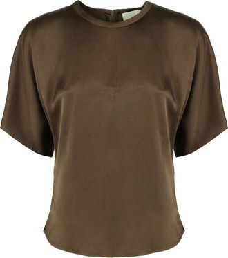 Isabel Marant Brown Round Neck Top