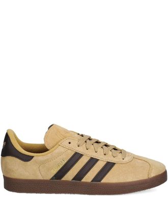 adidas Gazelle stripes-detail lace-up sneakers - Neutrals