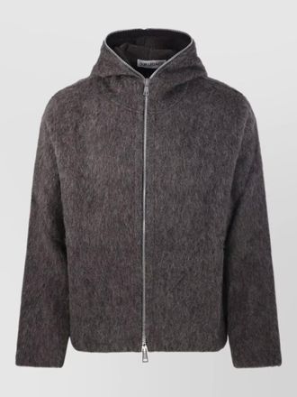 Our Legacy hooded zip sweater long sleeve texture