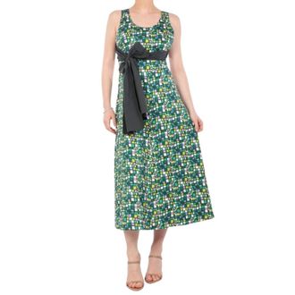 Max Mara Midi Jurk - Dames - Casual kleedjes - Veelkleurig - L - Kleedjes