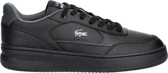 Lacoste L001 Ace Sneakers - Heren - Sneakers - Zwart - 44 EU - Leer - Schoenen