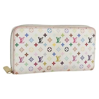 Louis Vuitton Portafoglio in tela Pre-owned - - Pre-owned - Donna - Bianco - ONE SIZE