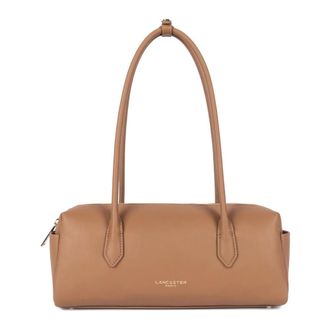 Lancaster Shoulder Bags, female, Brown, Size: ONE SIZE Donna Cube Shoulder Bag