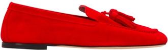 Dear Frances Balla Loafer met kwast - Dames - Loafers - Rood - 36 EU - Leer - Schoenen