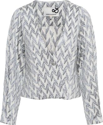 &Co Woman Jassen, Dames, Grijs, XL, Katoen, Zaray SC0