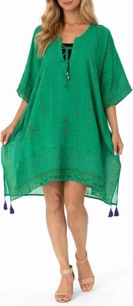 Ranee&rsquo;s Short Caftan in Green at Nordstrom Rack