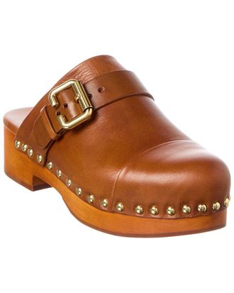 Chlo&eacute; Jeannette Leather Clog