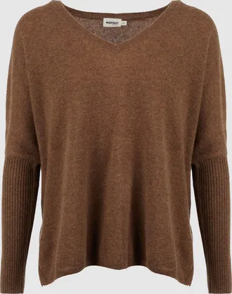Notshy Pull Poncho Faustine Cafe Au Lait