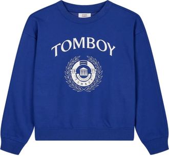 STUDIO TOMBOY University cotton sweatshirt - Blue