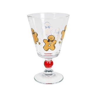 Blond Amsterdam kerst wijnglas