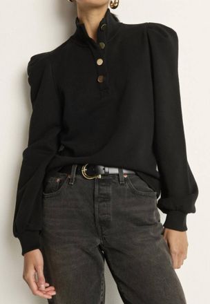 Nation Ltd Jessie Sweatshirt In Black