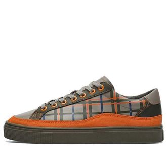 Fila (WMNS) FILA Skate Shoes Gray Orange F12W144305FFD