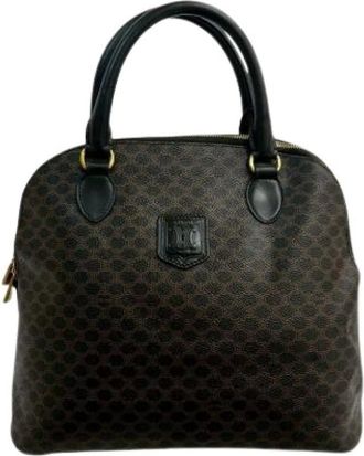 Celine Pre-owned Leather Handbag Tote - - Pre-owned - Donna - Nero - ONE SIZE