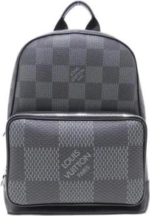 Louis Vuitton Pre-owned Damier Graphite 3D Canvas Rugzak - Heren - Vintage Rugzakken - Zwart - ONE Size - Vintage