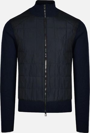 Belstaff Mens Belstaff Kelbrook Zip Cardigan Washed Navy - Size: 42