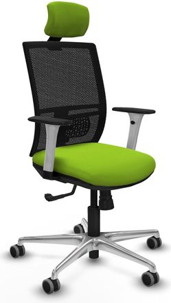 Piqueras y Crespo Silla Ergon&oacute;mica Piqueras Y Crespo Yunquera Blanco Espuma Densa
