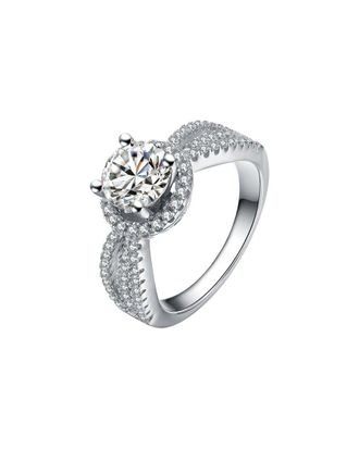 Genevive Silver Cz Ring
