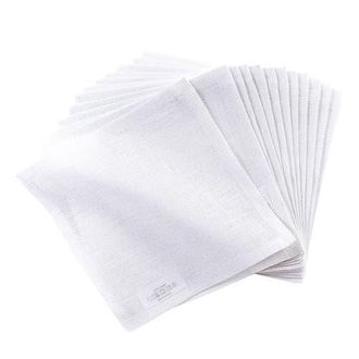 Solino Home Linen Cocktail Napkins - Fete, 6 x 6 in White at Nordstrom, Size Small