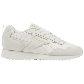 Reebok Women Glide Sneaker, White/White/Rose Gold, 4