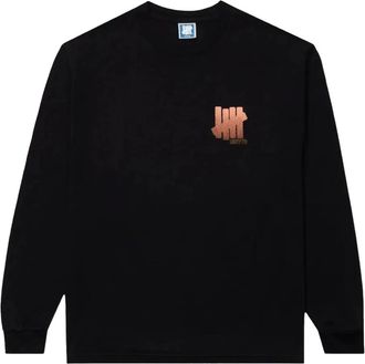 Undefeated Pig Skin katoenen T-shirt - Zwart