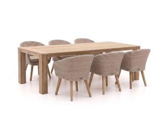 Intenso Furniture Intenso Tropea/ROUGH-X 240cm dining tuinset 7-delig