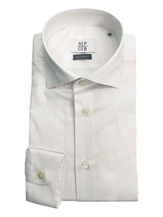 Mastricamiciai long-sleeved shirt - men - Fabric - 45 - White