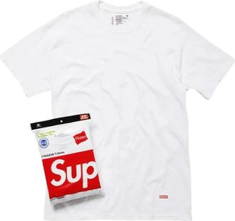 SUPREME unisex, Top, Bianco, XL, new