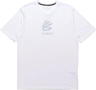 Under Armour Curry Undrtd Splash T-Shirt White 1362819-100