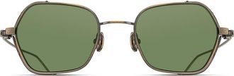 Matsuda M3153 AG Mens Sunglasses Gold Size 49