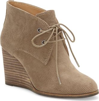 Lucky Brand Shijo Bootie in Antique Green Fabric at Nordstrom, Size 9