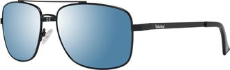 Timberland Mens Sunglasses TB7175 01X Black Blue Metal - One Size