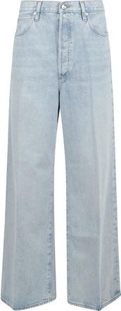 Frame Denim Wijde Pijp Denim Jeans - Dames - Loose Fit Jeans - Blauw - W29 - Denim - Jeans