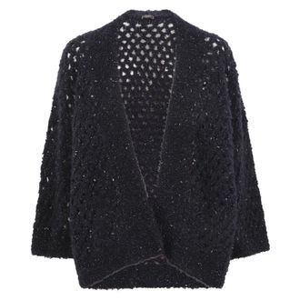 PESERICO Cardigan - Dames - Truien - Blauw - Maat: XL