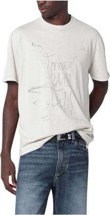 Our Legacy Box T-shirt - Heren - T-shirts - Beige - M - Katoen - Tops