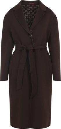 Gucci Brown Logo Coat