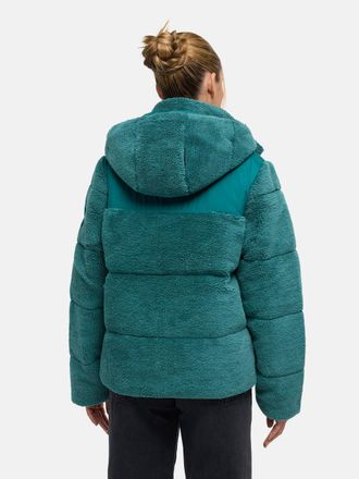 Marikoo dames teddy puffer jas met capuchon - model Kaguraa