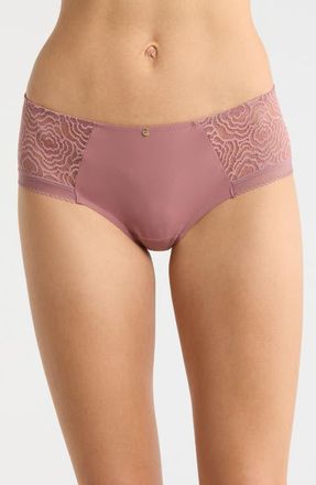 Chantelle C Jolie Hipster Briefs in Rose De Bois at Nordstrom, Size X-Large