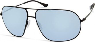 Kenneth Cole Mens KC2984 67 6702X Sunglasses - Black - One Size