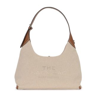 Marc Jacobs Shoulder Bags, female, Beige, Size: ONE SIZE The Belted Sack