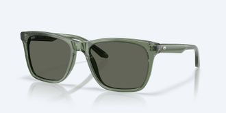 Costa Unisex Gravels Polarized Sunglasses In Algae Green/gray