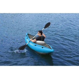 Bestway Kayak Hinchable Individual Hydro Force Cove Champion 275x81x45 Cm Con Pala De Aluminio Y Bomba De Mano Incluida