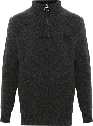 Barbour Essential sweater - men - Wool - L - Grey